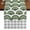 Green, variant on Navy Blue Pine Leaves Burlap Cotton Table Runner 13x36 Inches Short, Abstract Art Geometric Gray Plaid Farmhouse Table Runners, Outdoor Dining Tablecloths Decor for Baby Shower/Party/Wedding