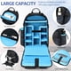 thumbnail image 5 of Mochila Tuceng para cámara réflex digital, réflex digital o sin espejo, bolsa grande para fotografía para hombres y mujeres con compartimento para portátil y soporte para trípode (azul)..., 5 of 8