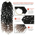 thumbnail image 3 of 1 Bundles/Lot 20 Inch Long Spring Twist Crochet Braids Bomb Twist Crochet Hair, Afro KiLELINTAy Curly Crochet Braids Synthetic Hair Extensions for Hair Braiding,70g, 3 of 8