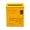 yellow, variant on deevoka Drop Box Large Capacity Decorative Newspaper Holder Box for Yard Gate Garden orange