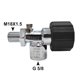 thumbnail image 2 of 4500Psi 300Bar Scuba Tank Cylinder Valve Filling Station Stainless Steel G5/8 Air Tanks Filling Adapter M18x1.5 As Shown, 2 of 5