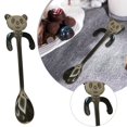 thumbnail image 2 of Coffee Spoon Mini Bear Hugging Spoon Tea Soup Sugar Dessert Seasoning Spoon Hanging Cup Spoon, 2 of 4