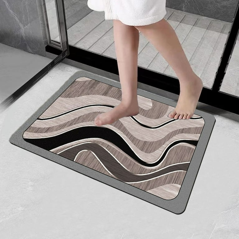 Thickened Absorbent Room Essentials Floor Cooling Blanket for Night Mat Bottom Non slip Floor Mat Bathroom Door Soilability Quick drying Door Cooling Blankets for Summer Mat Walmart