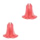 thumbnail image 4 of Qarigey Bufanda de empalme de bolas de lana Pañuelo de moda Silenciador ligero de algodón Tejido clásico para cuatro estaciones 9 Rojo sandía 9 Sandía Roja 2piezas Qarigey CBP352359, 4 of 4