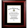 thumbnail image 2 of Campus Images CMBS0011014 10 x 14 in. Classic Certificate Frame with Black & Gold Mats, Black, 2 of 3