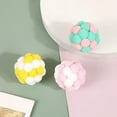thumbnail image 3 of 6PCS Cat Ball Toy,Cat Toy Balls with Bell Inside,Soft Interactive Cat Toys for Indoor Cats, 3 of 5
