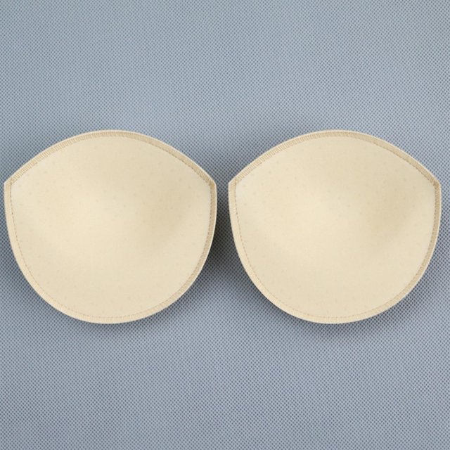 2 Piezas Mujeres Insertar Almohadillas Busto Cup Lifter Shaper Acolchado Mejora Reutilizable Suave Resistente Transpirable , E, 4.92x4.53x2.5 pulgadas Macarena Inserciones de almohadillas para sujetador