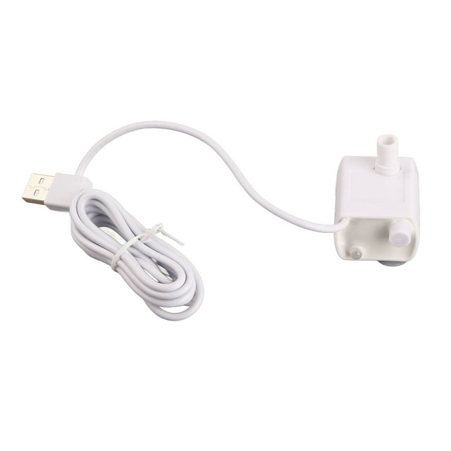 Pet Water Fountain Pump Quiet Prevent Dry Burning USB Powered DC Brushless Motor Mini Cat Water Dispenser Pump