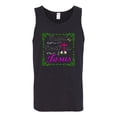 thumbnail image 2 of Wild Bobby, Raised On Sweet Tea & Jesus, Inspirational Christian, Men Graphic Tank Top, Black, Small, 2 of 5