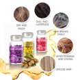 thumbnail image 4 of Sevich - Juego de 3 cápsulas de queratina y vitaminas para el cabello, suero reparador para cabello dañado, suero marroquí nutritivo anticaída para cabello seco, 4 of 5