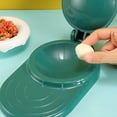 thumbnail image 2 of STRANDCHIC 2Pcs Household Dumpling Maker Green Ergonomic Handle Manual Dough Press Tool, 2 of 6