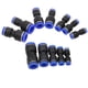 thumbnail image 5 of 5pcs accesorios neumáticos Empuje en conectores reductores rectos para la tubería de agua de vacío de aire Piezas neumáticas de plástico 4mm-16mm SOBREDOSIS Manguera, 5 of 7