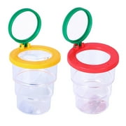 Hemoton Insect Bug Box Container Toys Cage Science Viewer Kid Exploration Nature Jar Observing Catcher Magnifier Teaching