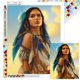 thumbnail image 1 of Resina Diamante Cuadrado Serie Personajes Belleza India Diamante 40*50CM Hugtrwg, 1 of 9