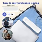 Thermal Printer, Portable Wireless Printer for Travel Inkless, Support US Letter/A4/A5/B5 Thermal Paper, Compatible with Android iOS Phone & Laptop