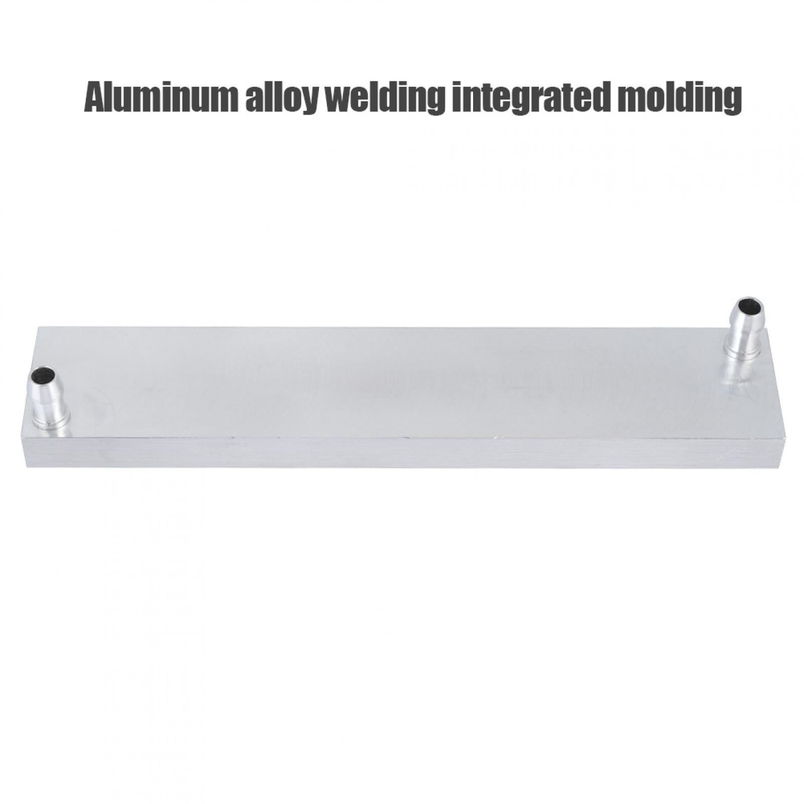 LHCER Aluminum Alloy Liquid Cooler Block Water Cooling Block, Water Cooling Distribution Block, Industrial Inverter Drive For Computer CPU Water Cooling
