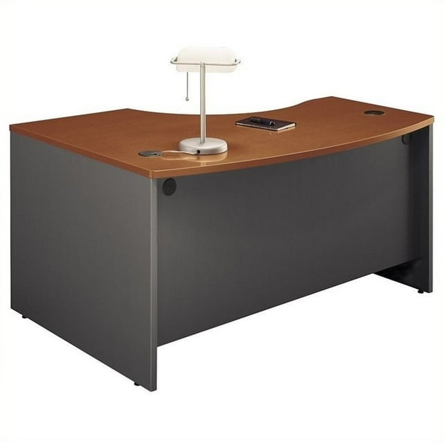 Bush Business Furniture Série C 60x43 RH L-Bow Bureau en Érable Auburn