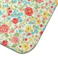 thumbnail image 5 of Pioneer Flower Floral Print Pattern Kitchen Dish Drying Mat 1 Pack, Ultra Absorbent Microfiber Drainer Mat, 16"x18", 5 of 6