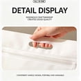 thumbnail image 6 of Wet Dry Swim Bag, Waterproof Reusable Storage Tote, Separated Compartment Pouch, Beach Bag for Wet Clothes Underwear Cosmetics Slipper Travel, 6 of 6