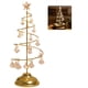 thumbnail image 1 of Lámpara de mesa Led en forma de árbol de Navidad de Metal, árbol de Navidad iluminado con luz nocturna colgante de cristal para dormitorio, 1 of 1