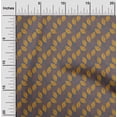 thumbnail image 1 of oneOone Viscose Chiffon Fabric Leaves Block Print Fabric BTY 42 Inch Wide, 1 of 4