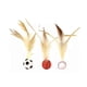 thumbnail image 1 of Feather Elastic Balls for Cats,Bouncy Ball Tails Cat Toy Set Stimulating Cat Toy, 1 of 5