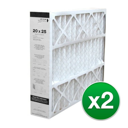 

Replacement For Honeywell F100F1038 20x25x4 MERV 13 Air Filter (2 Pack)