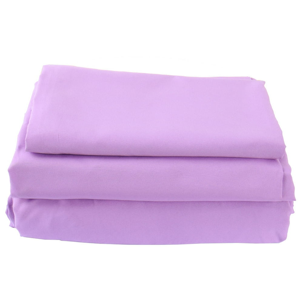 1800 Count 3 Pieces Deep Pocket Soft Microfiber Bed Sheet Set Twin