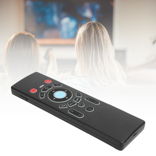 Air remoto ratón, Teclado de control remoto inalámbrico recargable multifuncional re -recargable para tv smart tv para pc para pc