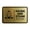 Brushed Gold, variant on Signs ByLITA Classic Framed Sauna and Steam Room Sign (Brushed Silver) - Small