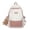 Pink, variant on Lume Wear Designer Style Large Capacity Laptop Backpack for College Women a Winter Original Version Double Shoulder Bag. A Stylish Daypack for School Travel and Daily Commute