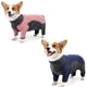 thumbnail image 3 of Chaqueta de forro polar para perros, abrigo cálido de invierno, jersey de cuello alto para perros p Irfora Abrigo al aire libre, 3 of 7