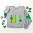 thumbnail image 4 of Tauxra Chandails à Enfiler de la Saint-Patrick pour Femmes, Manches Longues, Col Rond, Coupe Ample, Blouse Tunique Décontractée pour Femmes, 4 of 6