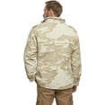 thumbnail image 4 of Big & Tall Brandit M65 Premium Field Jacket (Sandstorm Camouflage 6XL) - Outdoors Military Jacket, 4 of 4