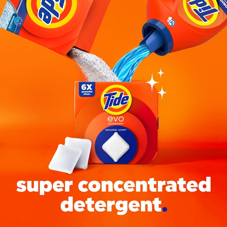 Laundry Detergent Tiles, 100% Concentrated, 16 Count photo 2