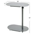 thumbnail image 2 of Main + Mesa Modern Adjustable C-Shaped for Accessibility End Table, Grey, 2 of 7