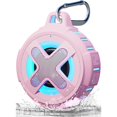 thumbnail image 1 of wonima11 X8(2 Gen) Upgraded, Bluetooth Shower Speaker, Certified IP67 Waterproof, 10W Pro Sound&Deep Bass, 24Hrs Playtime, Stocking Stuffers, White Elephant Gifts, for Teens Women, Pink, 1 of 1