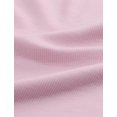 thumbnail image 5 of Camisa CRZ YOGA de modal acanalado de manga corta con peonía rosa para mujer, 5 of 5