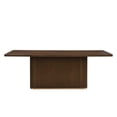 thumbnail image 2 of DAJU 84" Rectangular Dining Table (2 Cartons Packing) -Walnut, 2 of 6