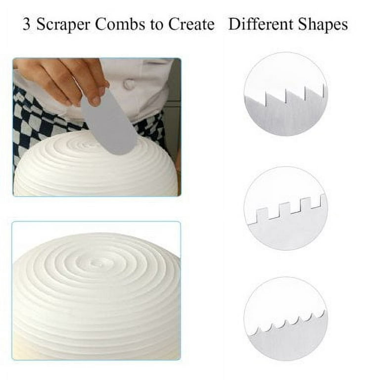 Cake Decorating Turntable Rotating Cake Stand Baking Supplies with  Decorating Sets