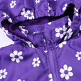 thumbnail image 6 of Mikilon Girls Outerwear Jackets & Coats Size 3-8 Years Plus Velvet and Thicken Floral Printed Jackets Fall and Winter Comfortable Long Sleeve Thermal Clothes with Pockets, 6 of 8