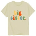 thumbnail image 5 of ibiyuan Big Sister Shirts for Girls Size 8 Promoted To Girls Outfit T-Shirt Baby Announcement Sign Short Sleeve Tshirts Girl Shirts Size 7-8 Big Sister Gifts Tee Girl Tops Size 6, 5 of 5