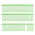 thumbnail image 2 of koolsoo 100 Pack Fruit Protection Netting Bags Drawstring Fruit Netting Bags Easy to Put Light Green, 2 of 9