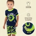 thumbnail image 5 of LazyOne Short-Sleeve Summer Pajama Sets for Girls and Boys, Unisex, Alligator, 5 of 7