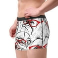 thumbnail image 2 of Lsque Monkey Pattern Men’s Total Support Pouch Boxer Briefs, X-Temp Cooling, Moisture-Wicking Underwear, Regular, Long-leg and Trunk-Medium, 2 of 5