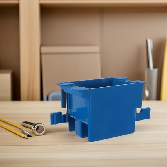 OUNONA 4Pcs Easy Install Recessed Power Outlet Boxes for Brick and Tile Walls