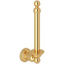 Perrin And Rowe U.6947 Wall Mounted Euro Toilet Paper Holder - Gold