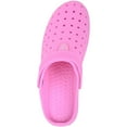 thumbnail image 6 of ABSOLUTE FOOTWEAR Womens Slip On Garden Summer Holiday Pool Clogs Shoes with Adjustable Back Strap - Pink - US 10, 6 of 7