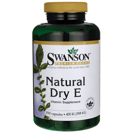 Swanson Natural Dry Vitamin E 400 Iu 250 Caps