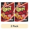 (2 pack) CORN NUTS Loaded Taco Flavor Plant-Based Snack, 7 oz Plastic Bag